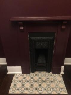 Back Bedroom Fireplace