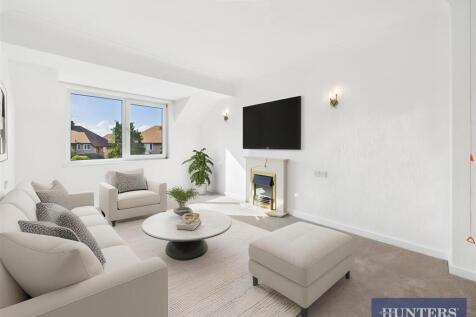 AI Staged Living Room