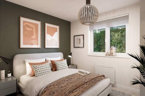 Bedroom three with space for a double bed