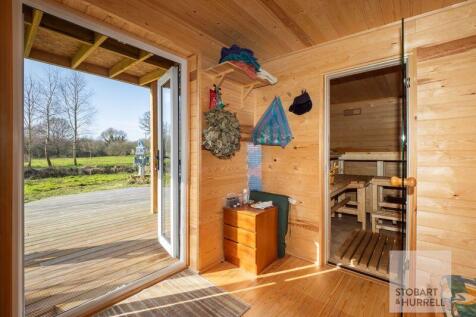 Sauna Entrance