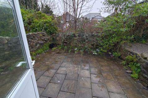 Rear patio
