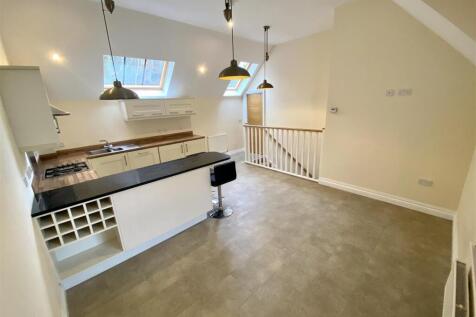 Open Plan Living Area and Kitchen