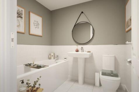 David Wilson Homes Cannington Bathroom