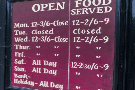 Opening Hours