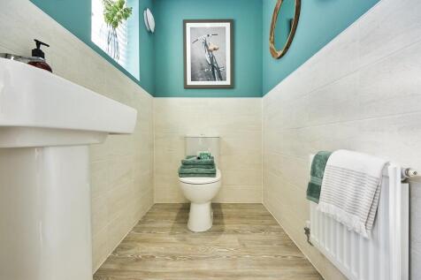 Convenient downstairs toilet