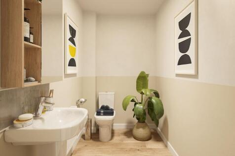 A practical ground floor cloakroom
