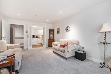 Living/dining room through to kitchen