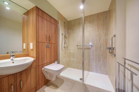 Luxury-tiled shower room