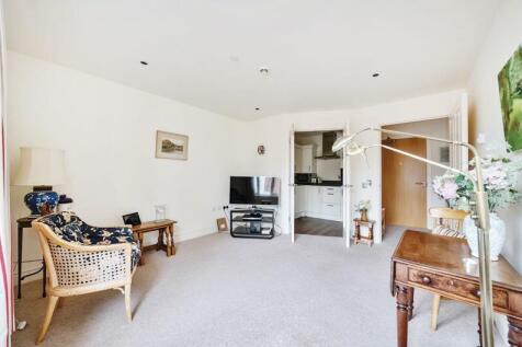 Living/dining room through to kitchen
