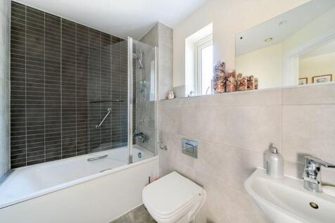 Bathroom off hallway