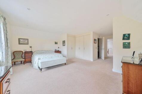 Master bedroom with fitted wardrobes