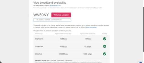 Broadband Checker 25 Willowdale Grange May 2025
