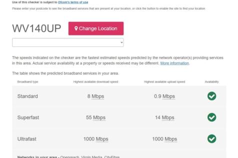Broadband Check 27 Weston Drive Sept 2024