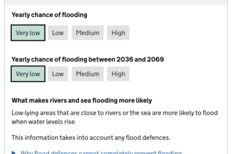 Rivers &amp; Seas flood Croxstalls