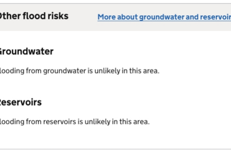 Flood risk other