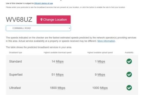 Broadband Checker Nov 2025 104 Cornwall Rd