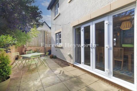 Rear patio area view