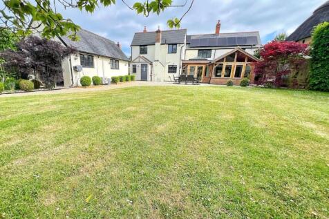 Rear of property
