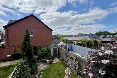 View over garden