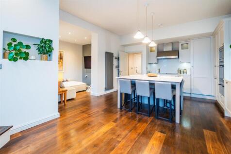 Living Room and Dining Kitchen