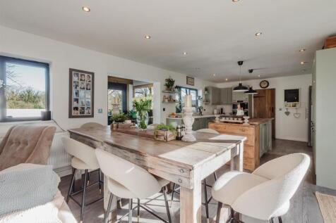Living Room and Dining Kitchen