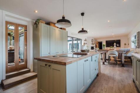 Living Room and Dining Kitchen
