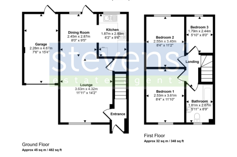 3 The Heathers floorplan