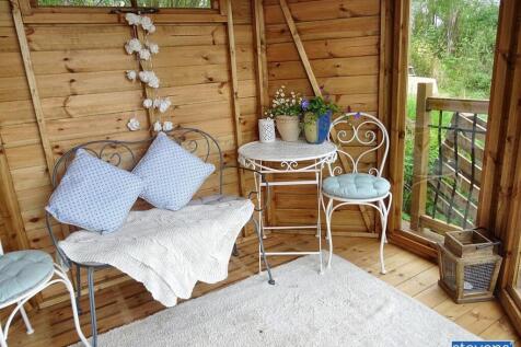 interior of summer house