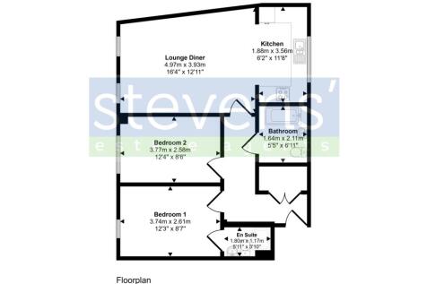 Apartment 75 floorplan