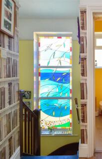 Stained glass window