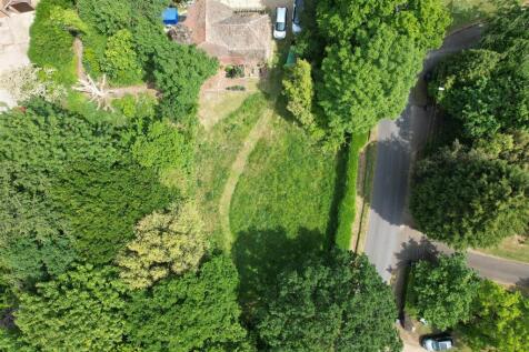Drone image of entire plot including additional pl