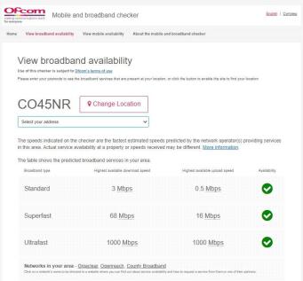 Broadband Check