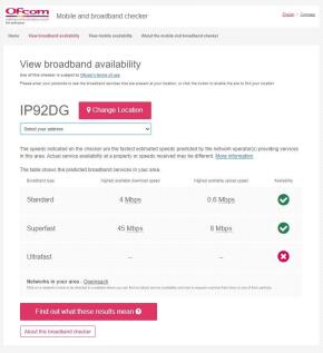 Broadband Check