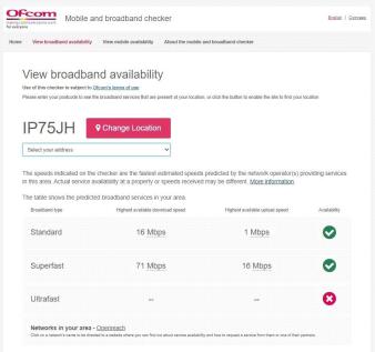 Broadband Check