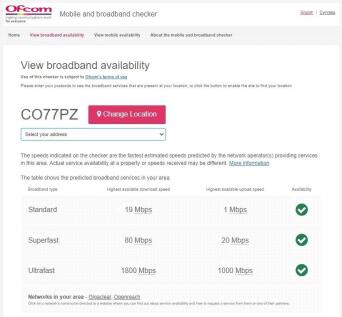 Broadband Check