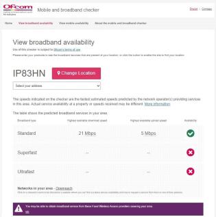 Broadband Check