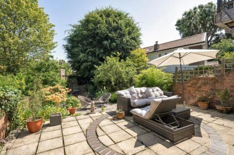 Sun filled patio