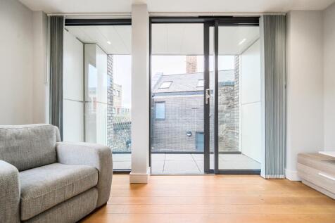 Sitting room view of balcony