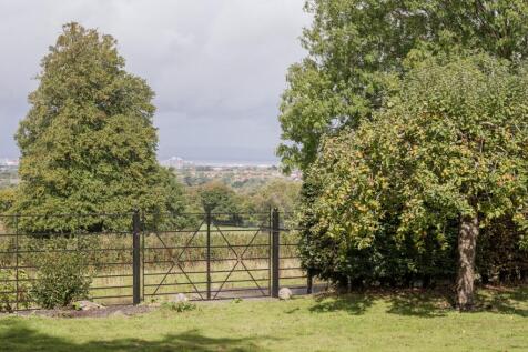 Gated wild flower garden