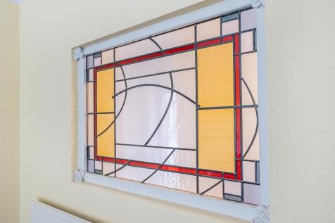 Bespoke commissioned stained glass window