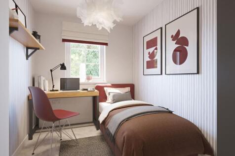 Inside view of single bedroom. Ellerton. 3 bedroom home.