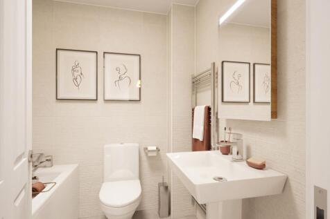 Inside view of family bathroom. The Ellerton. 3 bedroom home.