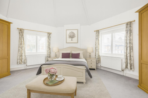 Staged Master Bedroom