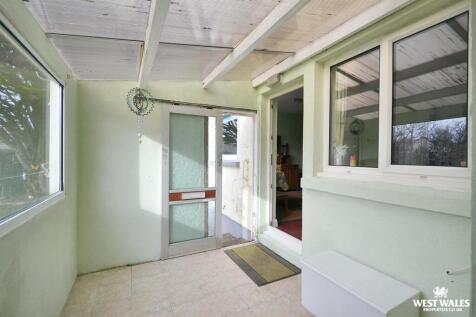Rear porch