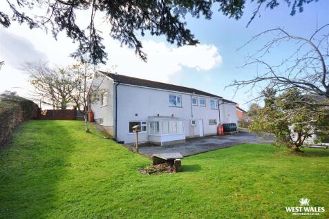 Rear of property