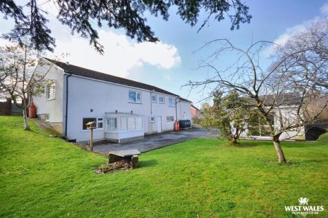 Rear of property