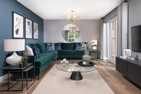 Plenty of space for large and comfortable sofas