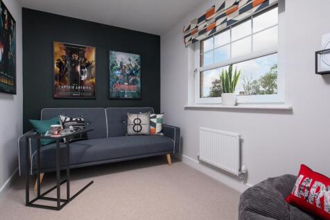 Fourth bedroom could be a games room or study