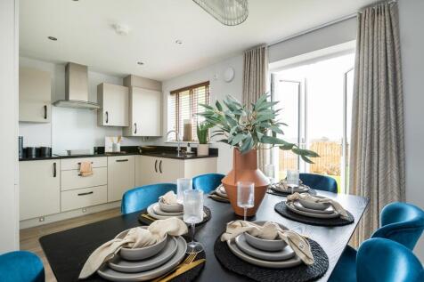 Generous sized dining area for family gatherings