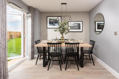 French doors lead to the garden